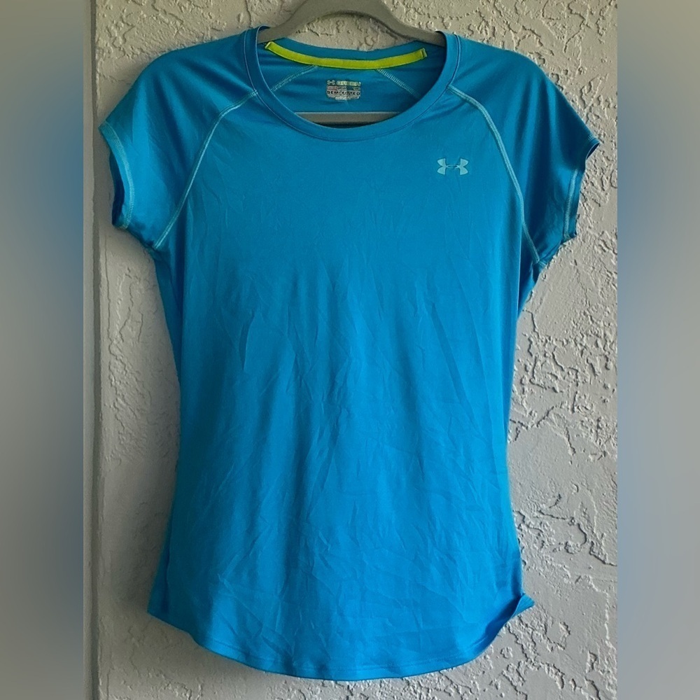 Under Armour Women's Bright Blue Short Sleeve Tee